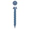 Newport Fasteners Concrete Screw, 1/4" Dia., Hex, 2 1/4 in L, Steel Ceramic Coating, 100 PK 807331 - alternate 2